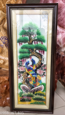 Bộ tranh tứ quý Tùng - Trúc - Cúc - Mai