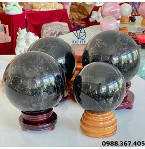 Cầu thạch anh đen tự nhiên
