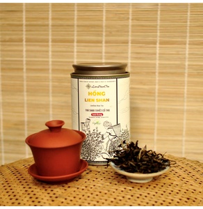 Hũ trà Kim Ngọc Mộc Hồng LienShan 100 Gram