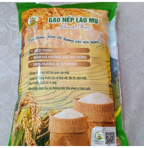 Gạo nếp Lào Mu Khánh Thiện