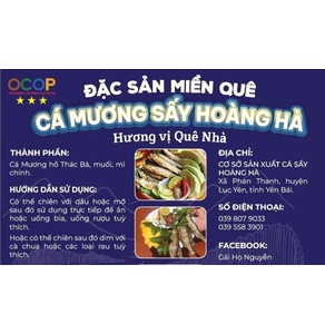 Cơ sở sản xuất cá sấy Hoàng Hà