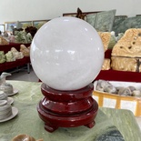 Cầu thạch anh trắng cùi dừa tự nhiên