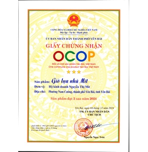 Giò lụa nhà Mít