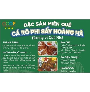 Cá rô phi sấy Hoàng Hà