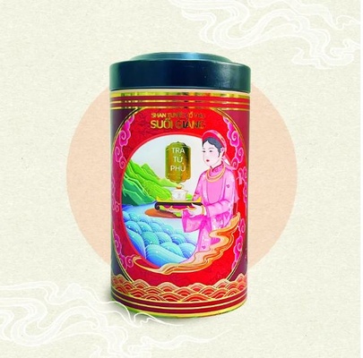 Trà Tứ Phủ - Hồng trà Shan tuyết cổ thụ 50g