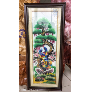 Bộ tranh tứ quý Tùng - Trúc - Cúc - Mai