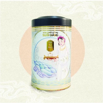 Trà Tứ Phủ - Bạch trà Shan tuyết cổ thụ 50g