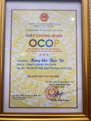 Măng khô Thác Bà