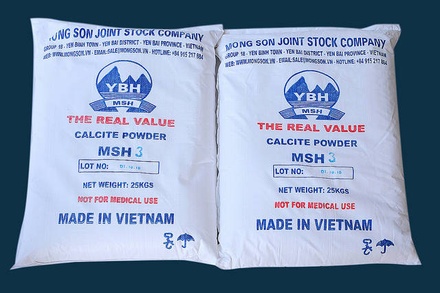 Bột CaCO3 không tráng phủ MSH3