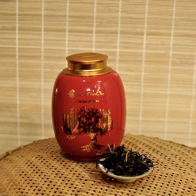 Hũ trà Kim Ngọc Hồng LienShan 285 Gram