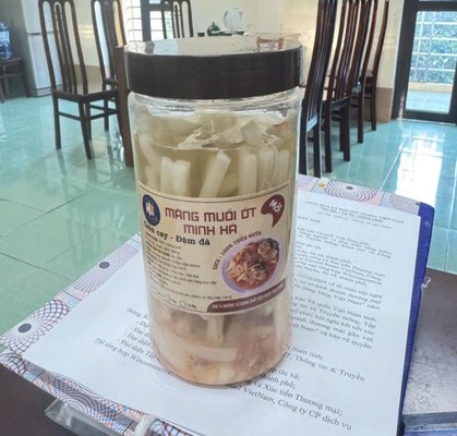 Măng muối ớt Minh Hà