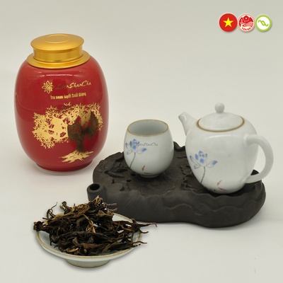 Hũ trà Kim Ngọc Hồng LienShan 285 Gram