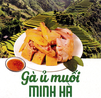 Gà ủ muối Minh Hà