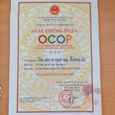 Đặc sản cá ngão sấy Hương Lý