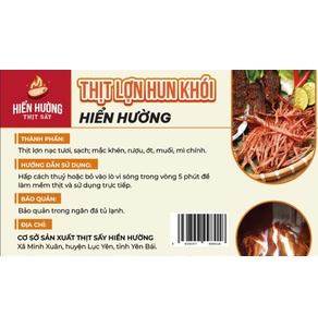 Thịt lợn hun khói Hiển Hường