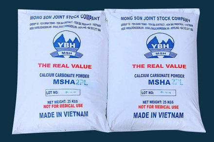 Bột Canxi cacbonat tráng phủ MSHA2PL