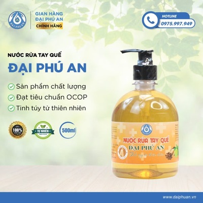 Nước rửa tay quế