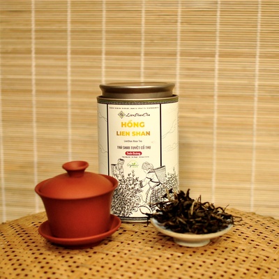 Hũ trà Kim Ngọc Mộc Hồng LienShan 100 Gram