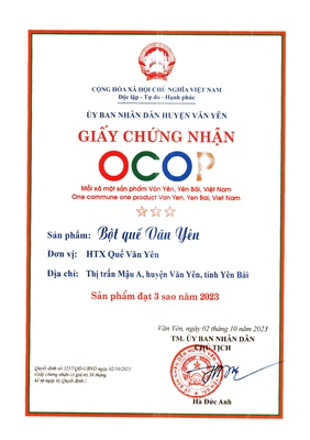 Bột quế Văn Yên