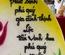 Tranh đá quý để bàn chữ Phúc