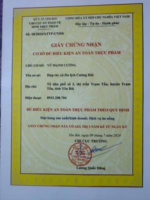 Du lịch Suối khoáng nóng Cường Hải - Trạm Tấu