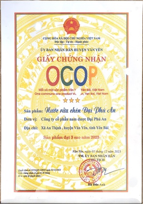 Nước rửa chén Đại Phú An