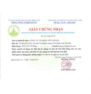 Măng chua Thác Bà