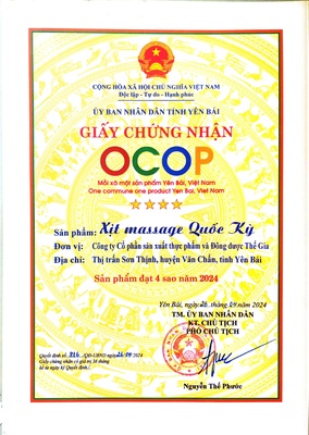 Xịt Massage Quốc Kỳ 